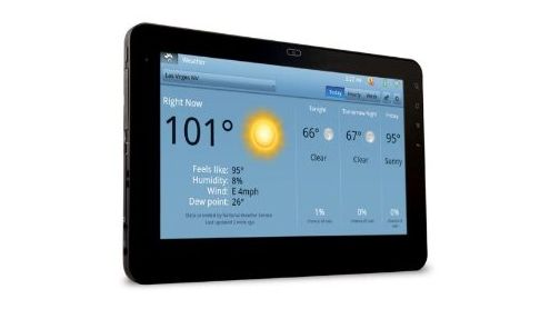 ViewSonic gTablet, 10" Multi-Touch LCD Screen, Android OS 2.2